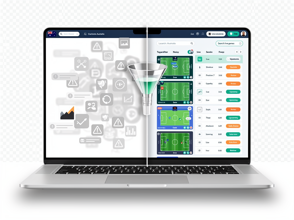 Separate noise from repeated trouble, tables and live game choices for Australian searches on a laptop.